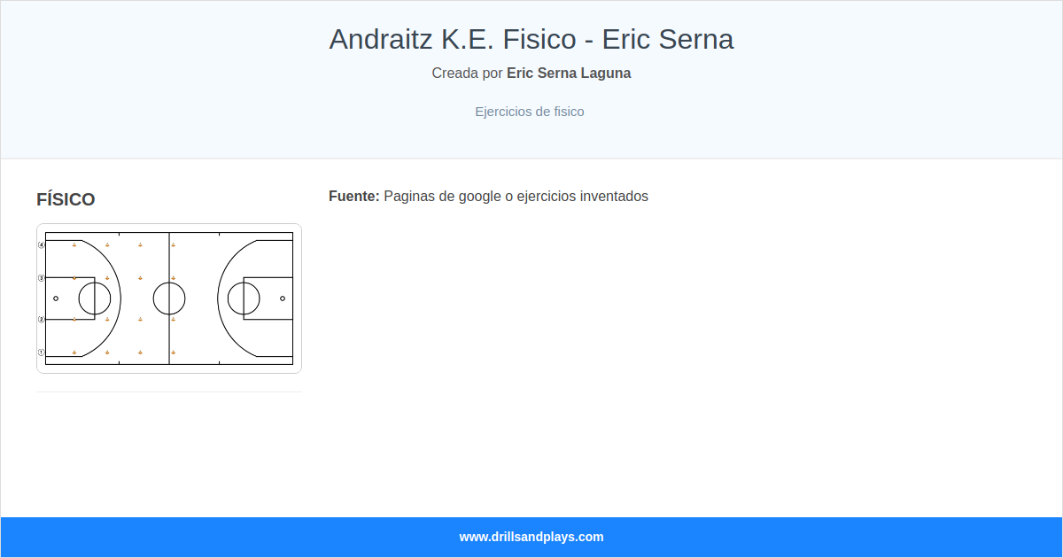 Andraitz K.E. Fisico  -  Eric Serna