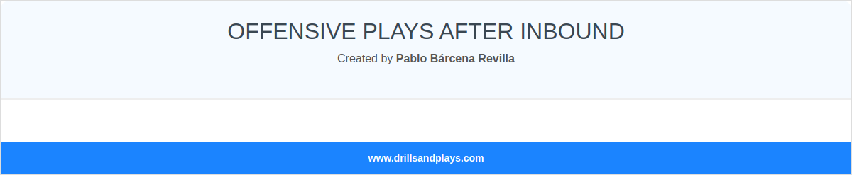 OFFENSIVE PLAYS AFTER INBOUND