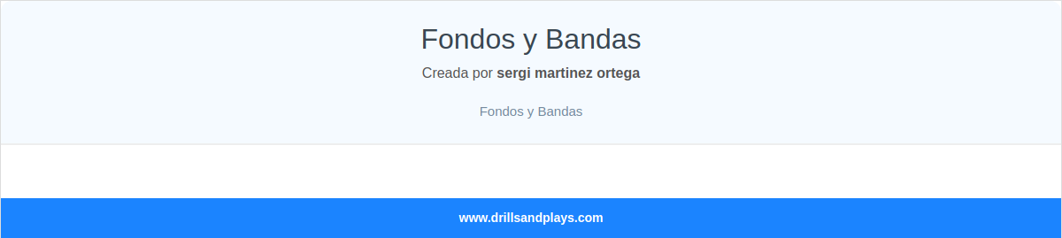 Fondos y Bandas