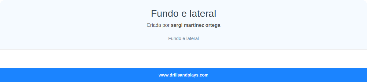 Fundo e lateral
