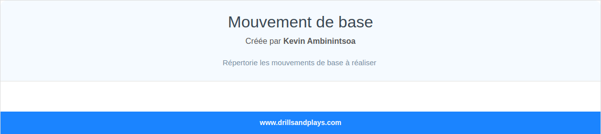Mouvement de base 