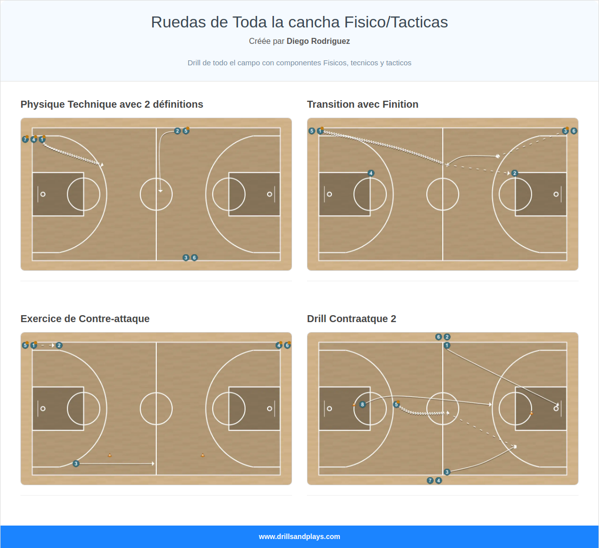 Ruedas de Toda la cancha Fisico/Tacticas
