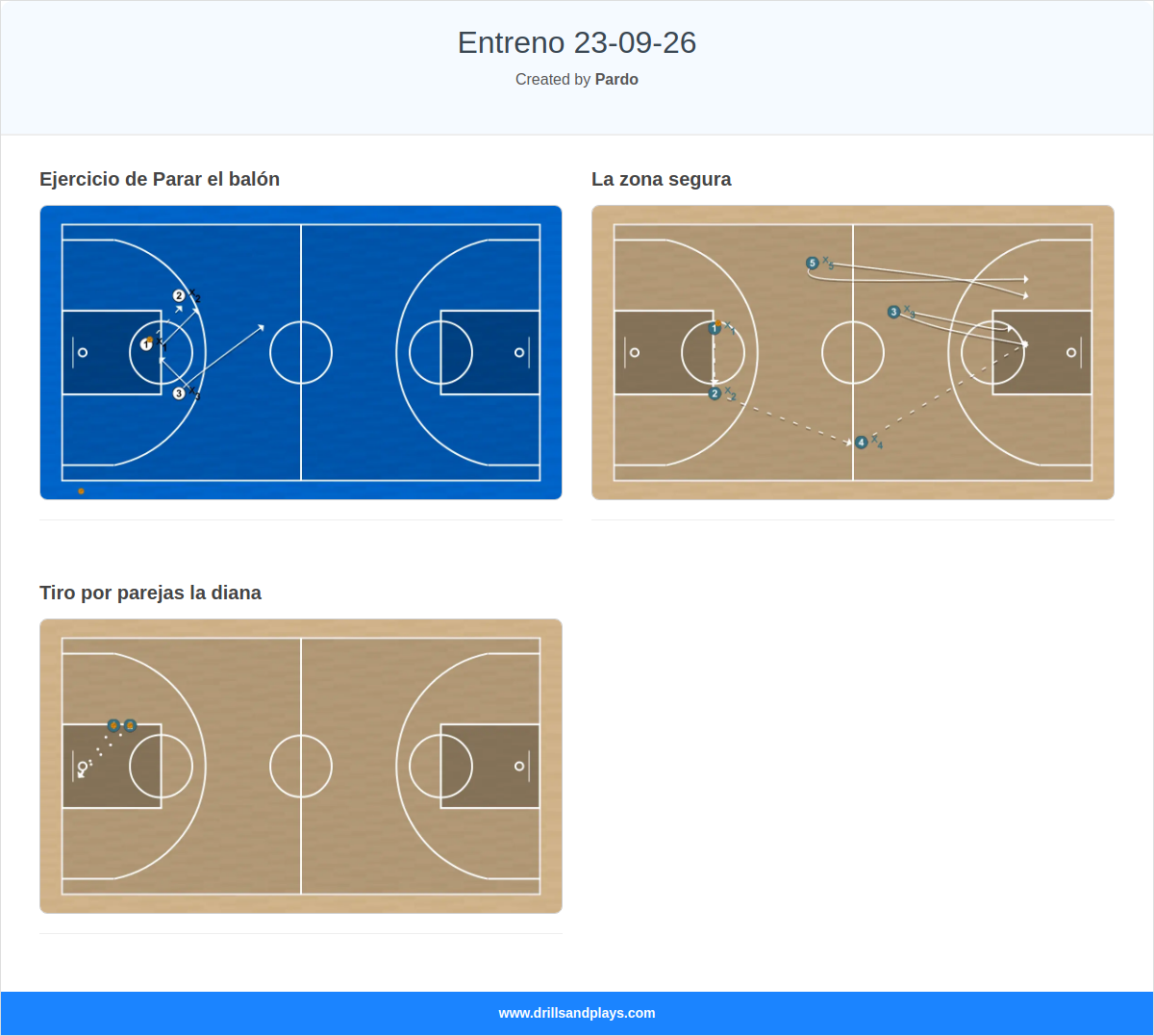 Entreno 23-09-26