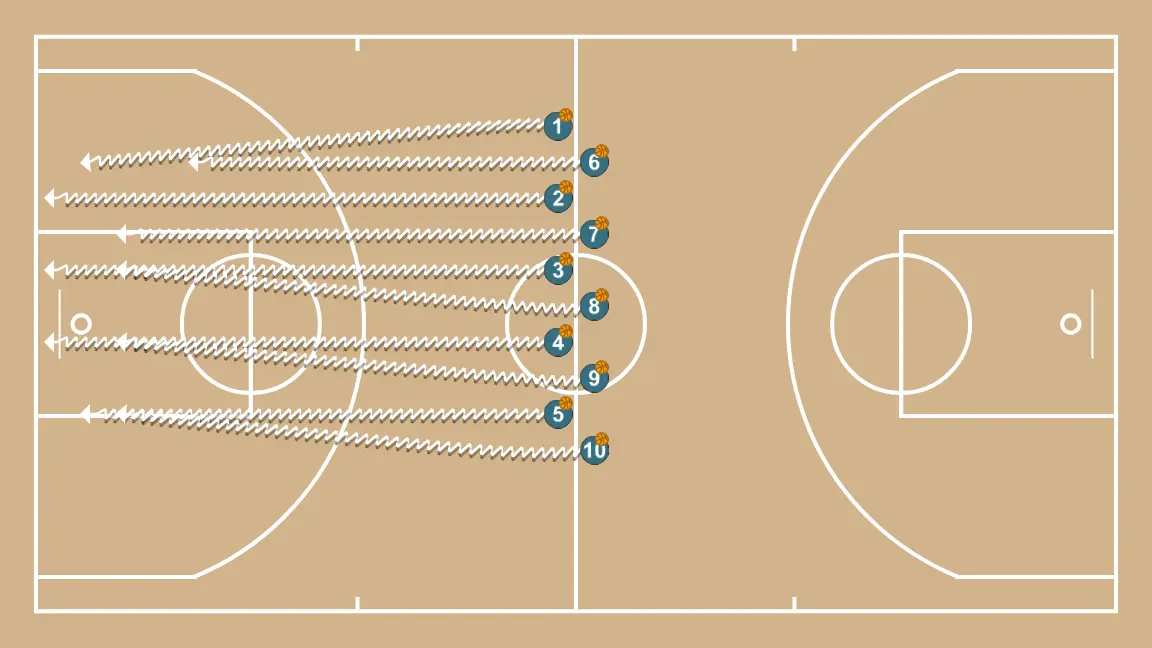 Game of run and catch