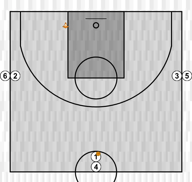 Exercices de basket-ball tir en suspension, étape 1: