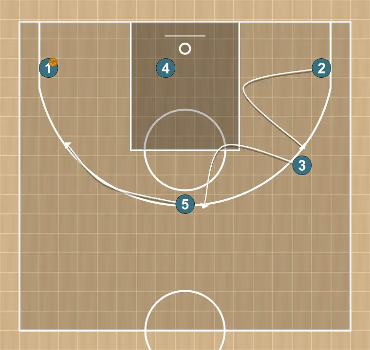 Jogada de basquete motion    , passo 11: