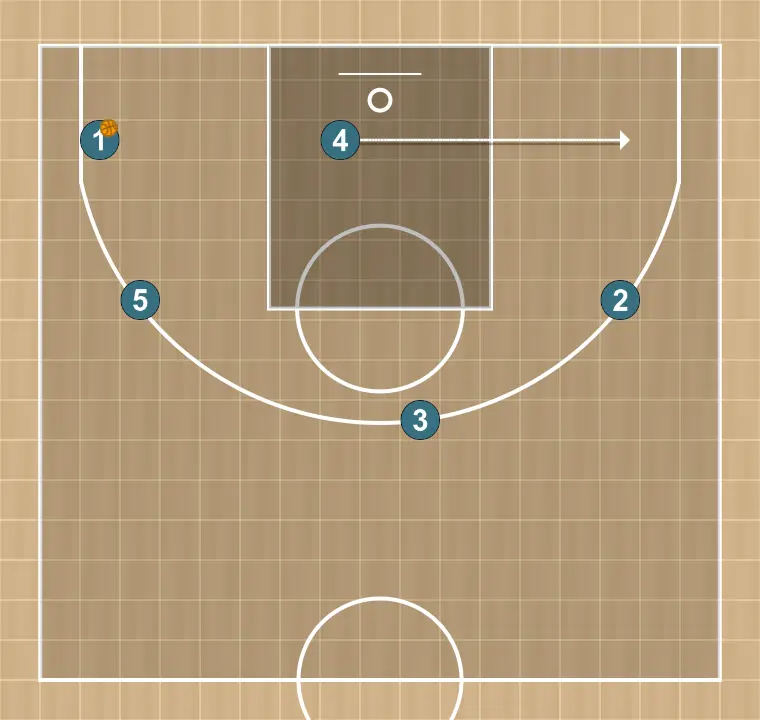 Jogada de basquete motion    , passo 12: