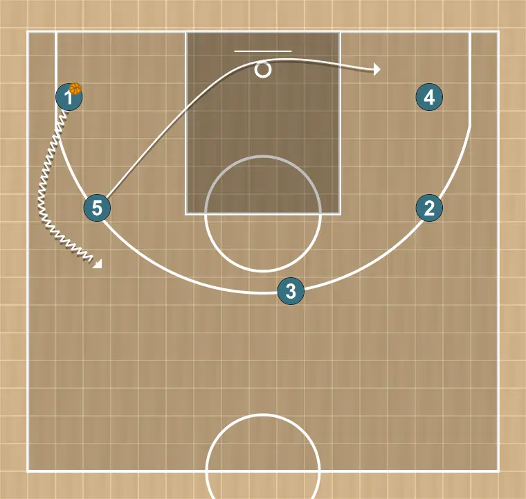 Jogada de basquete motion    , passo 13: