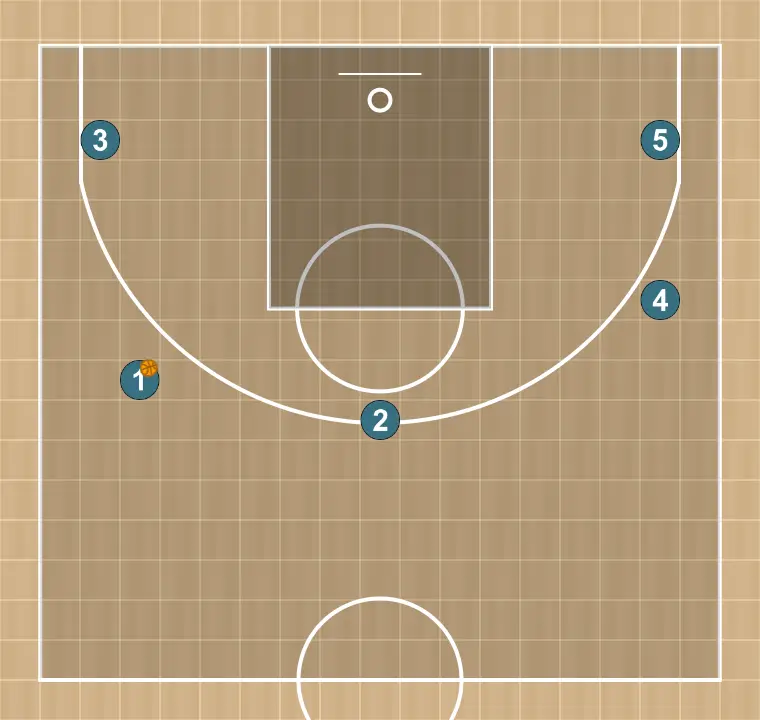 Jogada de basquete motion    , passo 15: