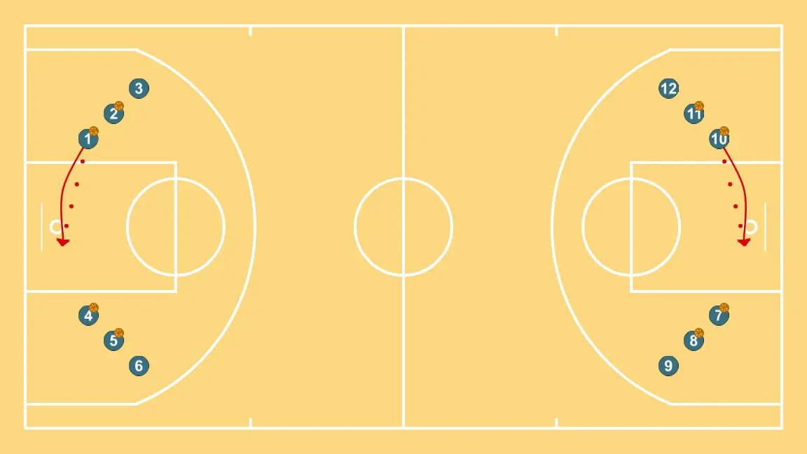 4-Team Competitive Shooting Roulette